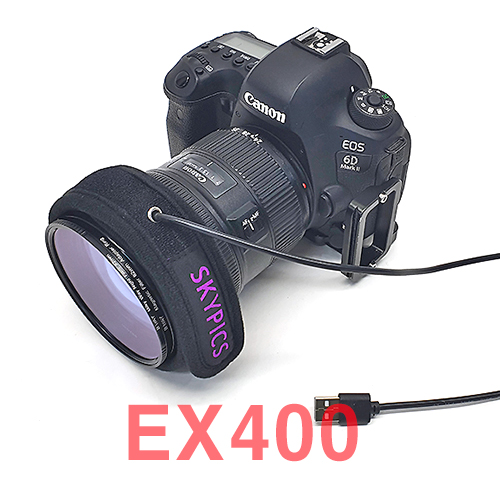 2. EX400 이슬방지 렌즈 히터 밴드 (USB 5V)